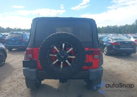 2014 Jeep Wrangler Willys Wheeler из США, поврежденный, VIN 1C4AJWAG4EL322761